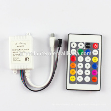 24 Key DC 12V WS2801 IR Control remoto infrarrojo LED Dimmer para Magic Dream Color IC 6803 Tira flexible LED